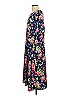 Anthony Richards 100% Polyester Floral Blue Casual Dress Size 24 waist - photo 5