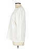W by Worth Solid Ivory 3/4 Sleeve Top Size L - photo 5