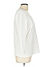 W by Worth Solid Ivory 3/4 Sleeve Top Size L - photo 4