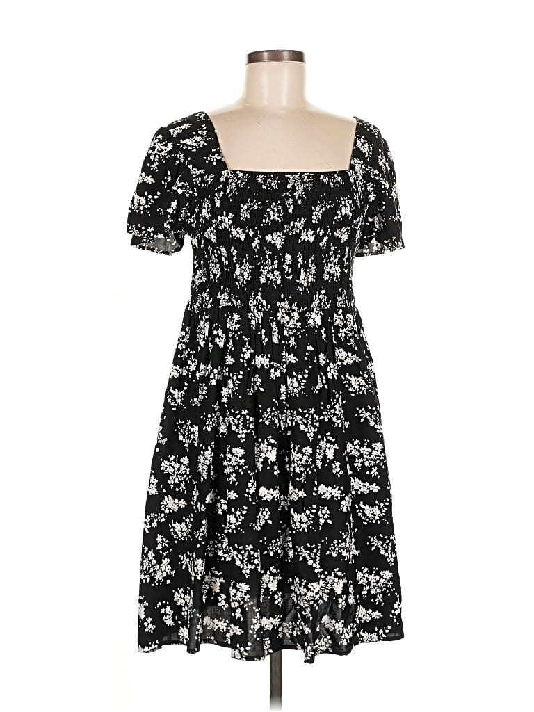 Pre-owned Maurices Casual Dress In Black