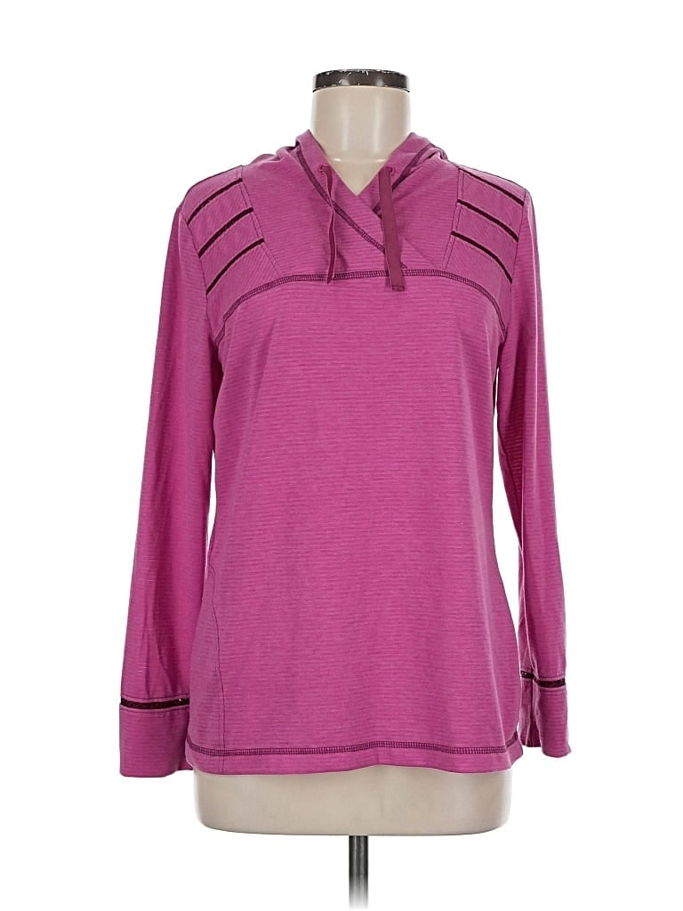 Pre-owned Royal Robbins Long Sleeve Top Pink Cowl Neck Tops