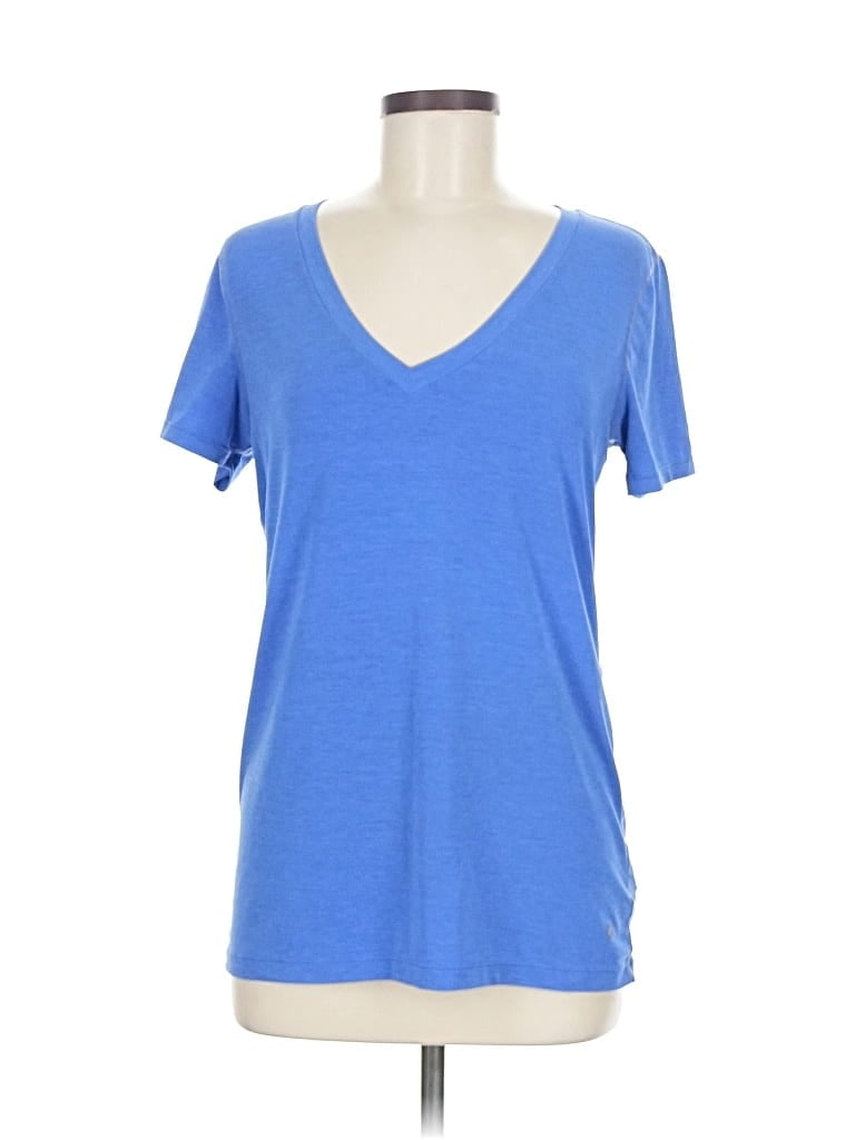 Pre-owned Gap Fit Short Sleeve T-shirt In Blue