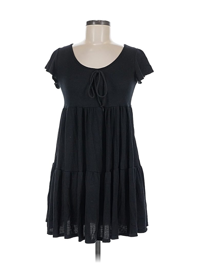 Pre-owned See You Monday Casual Dress In Black