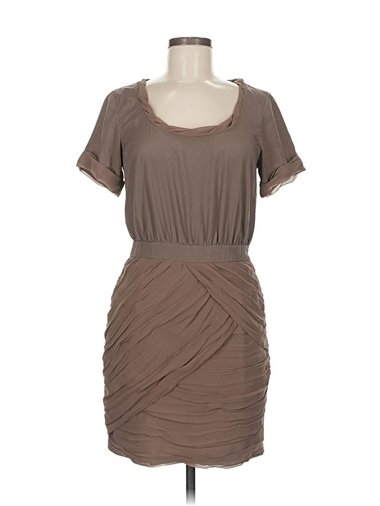 Pre-owned Diane Von Furstenberg Casual Dress In Brown