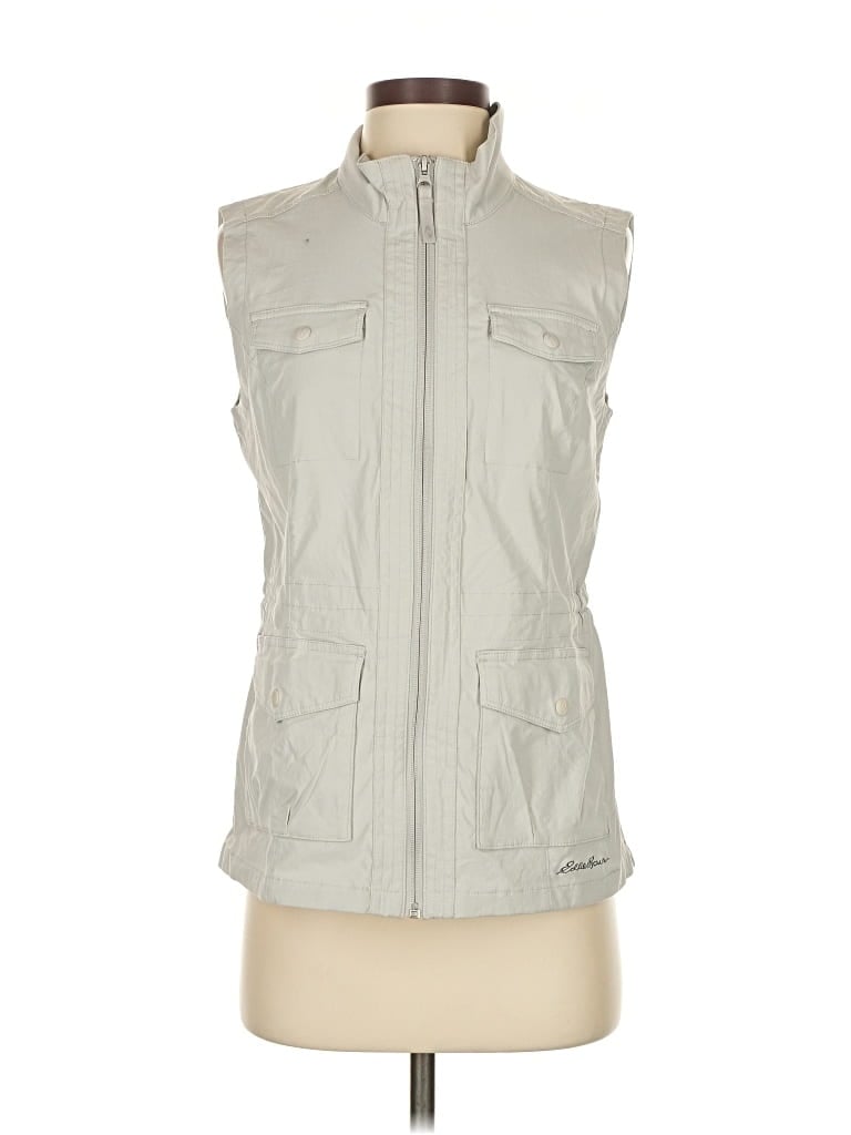 Pre-owned Eddie Bauer Jacket In Gray