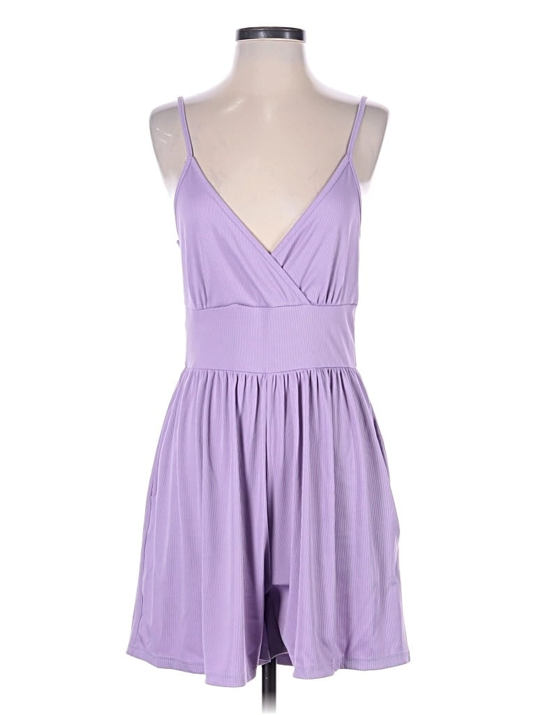 Pre-owned Unbranded Romper In Purple