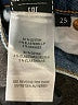 7 For All Mankind Stripes Blue Jeans Size 25 waist - photo 9