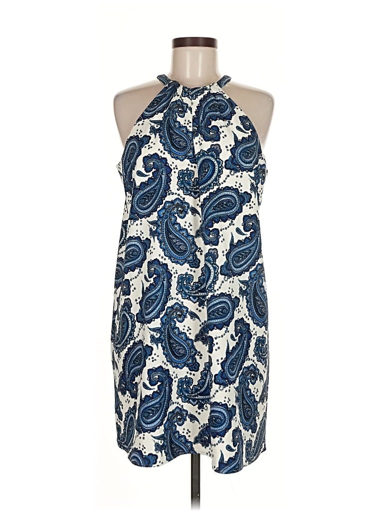 Pre-owned Express Cocktail Dress In Blue