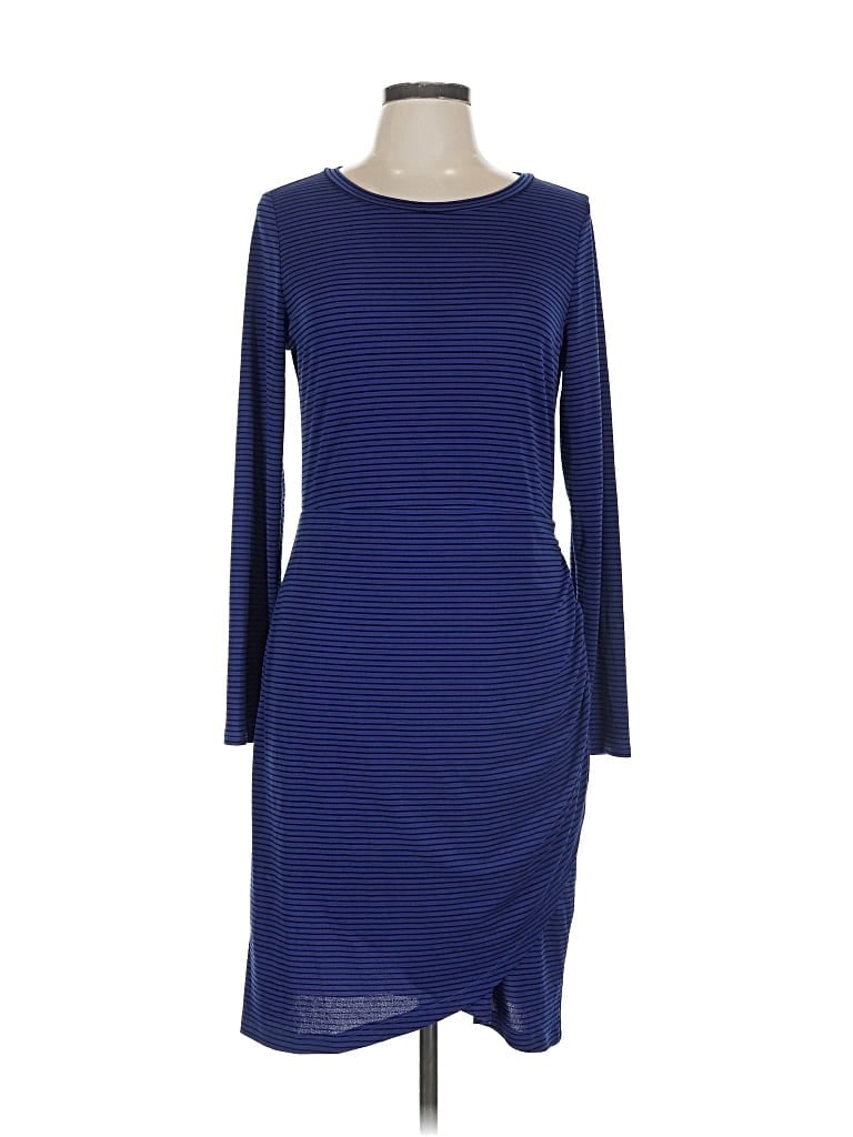 Pre-owned Apt. 9 Casual Dress In Blue