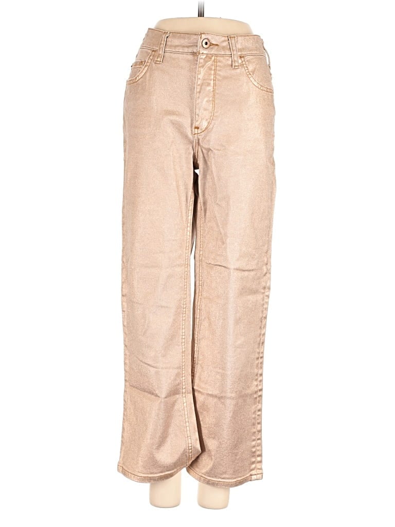 Pre-owned Pilcro And The Letterpress Khaki Pant In Brown