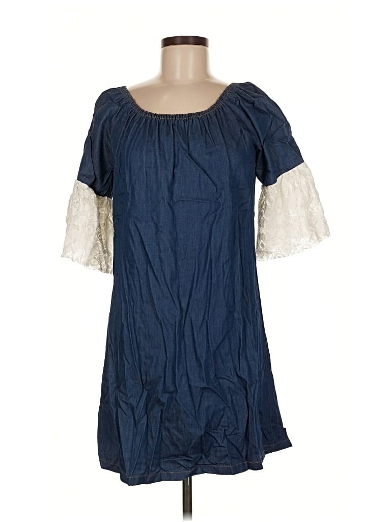 Pre-owned Umgee Casual Dress In Blue