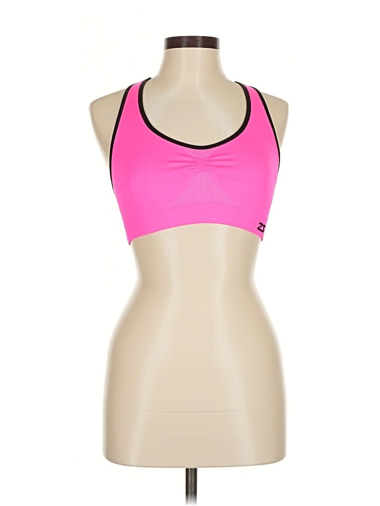 Pre-owned Zensah Sports Bra In Pink