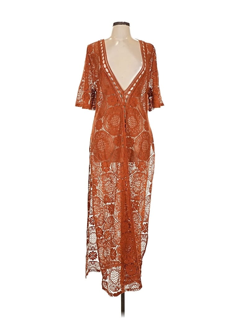 Pre-owned Chelsea28 Casual Dress In Orange