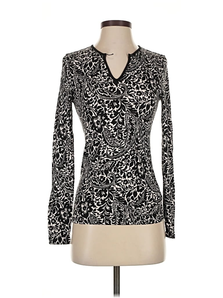 Pre-owned Polo Ralph Lauren Long Sleeve T-shirt In Black