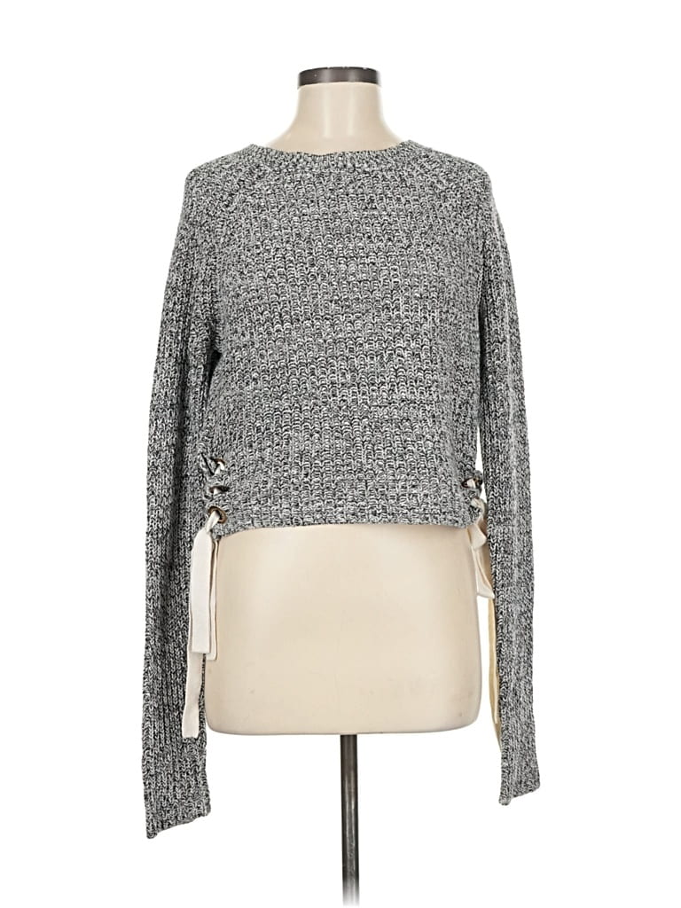 Pre-owned Guess Pullover Sweater In Gray