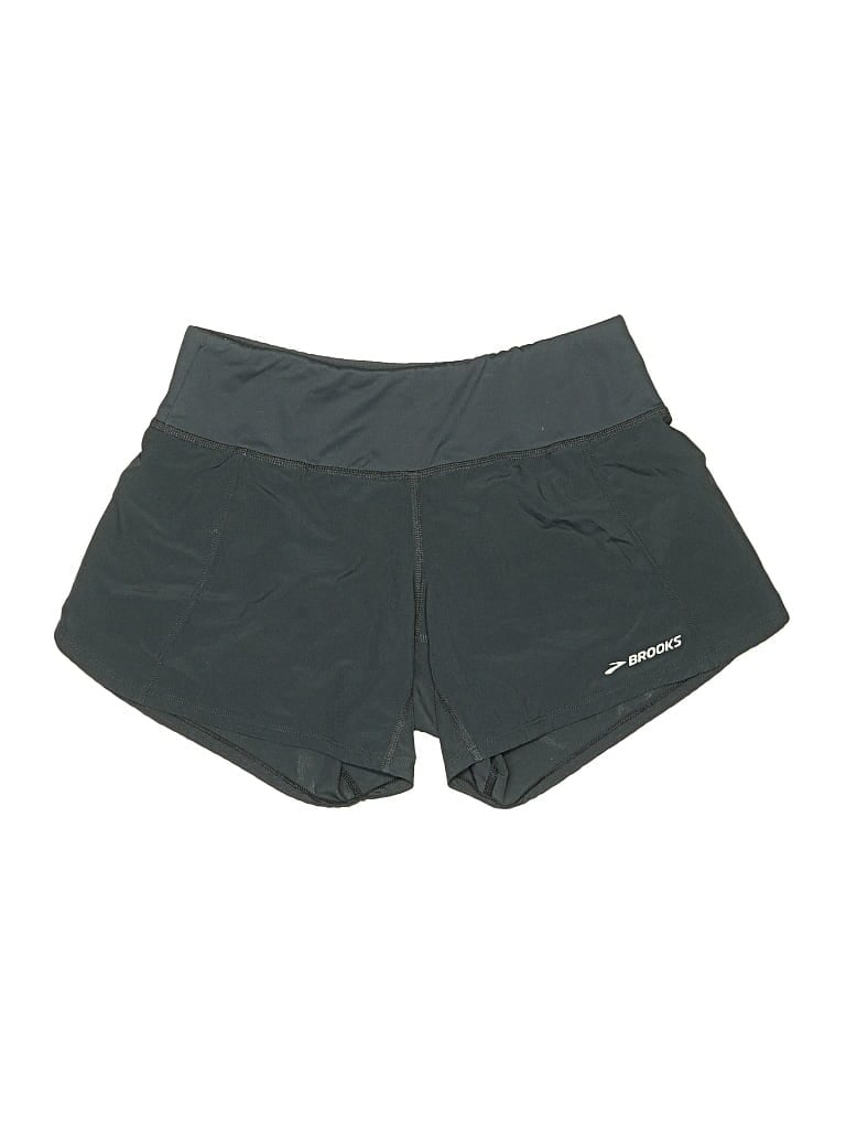 Pre-owned Brooks Athletic Shorts In Gray