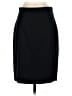 J.Crew 100% Wool Solid Black Wool Skirt Size 0 - photo 1