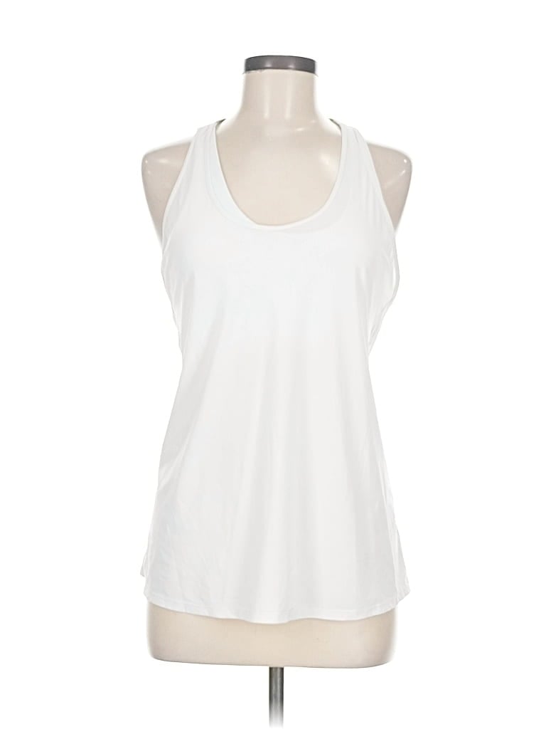 Pre-owned Lululemon Athletica Active Tank Top In White