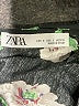 Zara Floral Black Long Sleeve Blouse Size S - photo 7