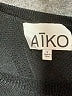 AIKO 100% Rayon Black Long Sleeve Top Size S - photo 7