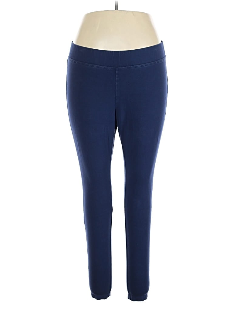 Pre-owned Lands' End Active Pants In Blue