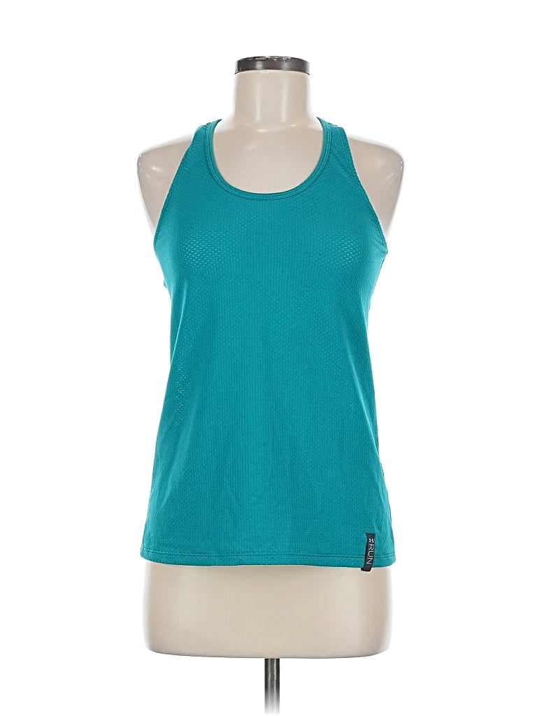 Pre-owned Under Armour Active Tank Top In Blue