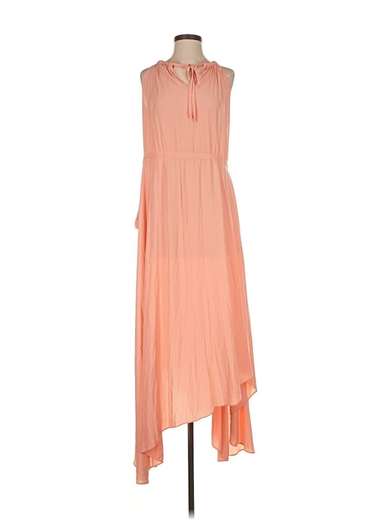Pre-owned Calypso St Barth Casual Dress In Orange