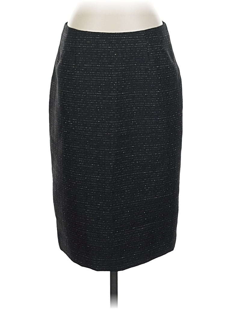 Pre-owned Kasper Formal Skirt In Gray