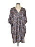 Thacker Paisley Blue Casual Dress Size XS - photo 1