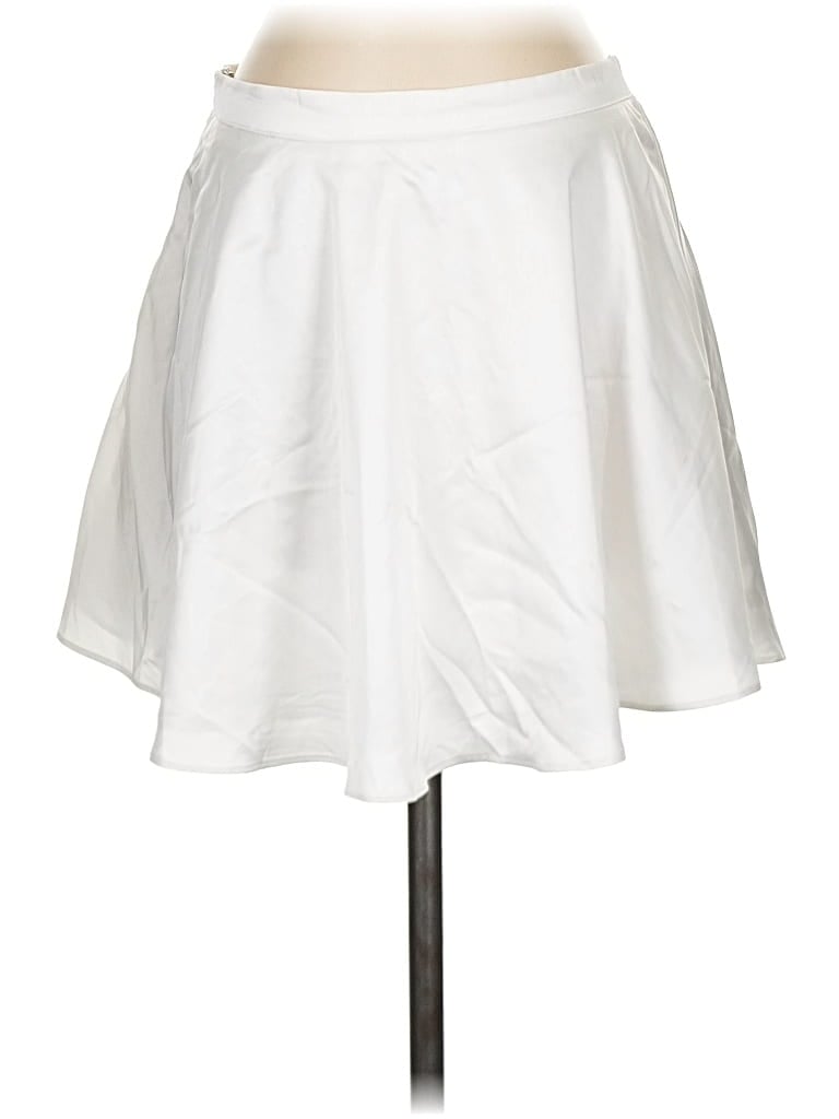 Pre-owned Shein Casual Skirt In White