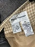 Rena Rowan 100% Mohair Houndstooth Tan Wool Skirt Size 10 - photo 4