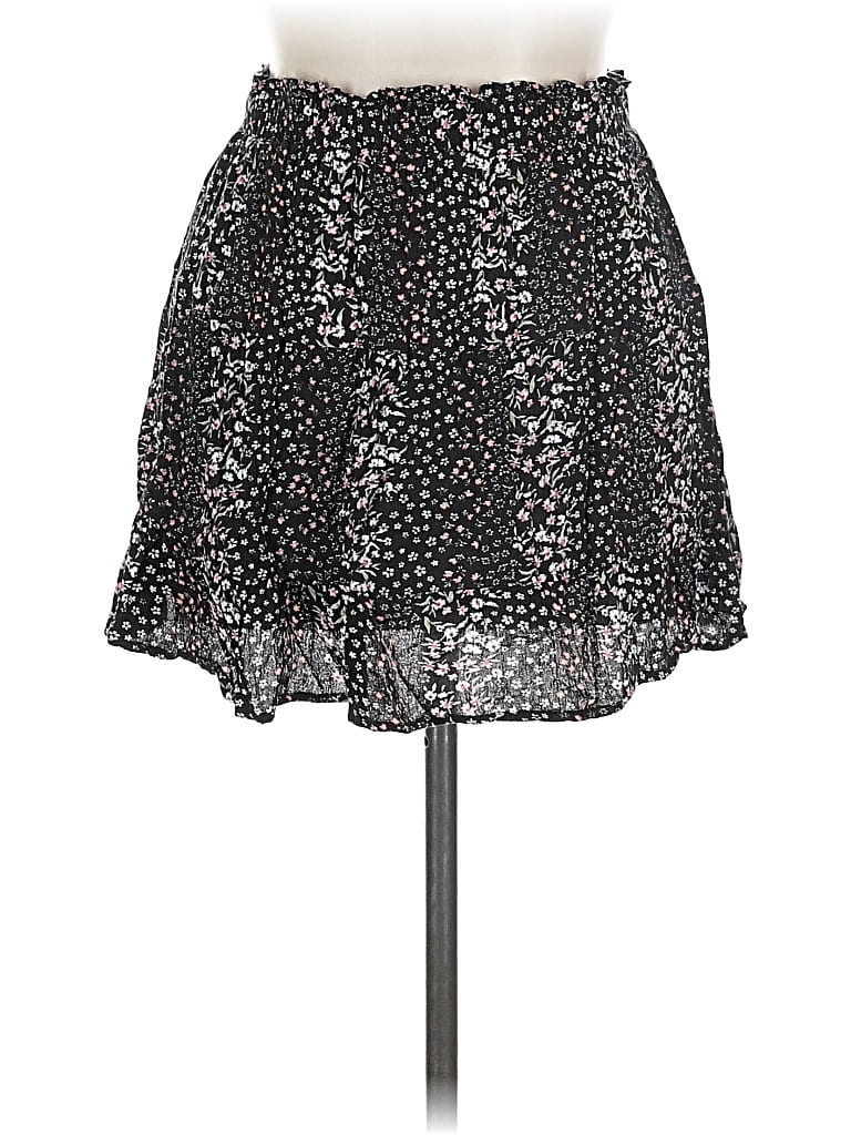 Pre-owned Pink Rose Casual Skirt In Black