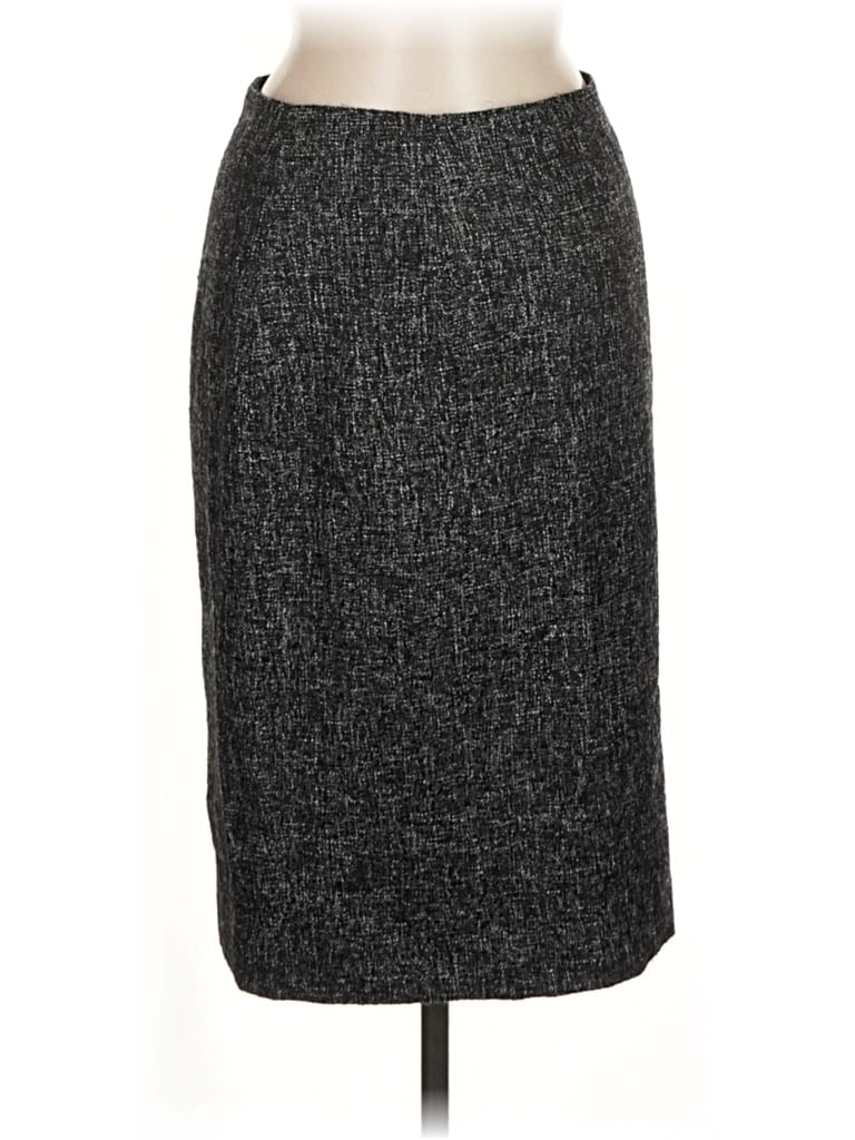 Pre-owned Banana Republic Formal Skirt In Gray