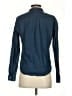 NSF Blue Long Sleeve Blouse Size S - photo 2
