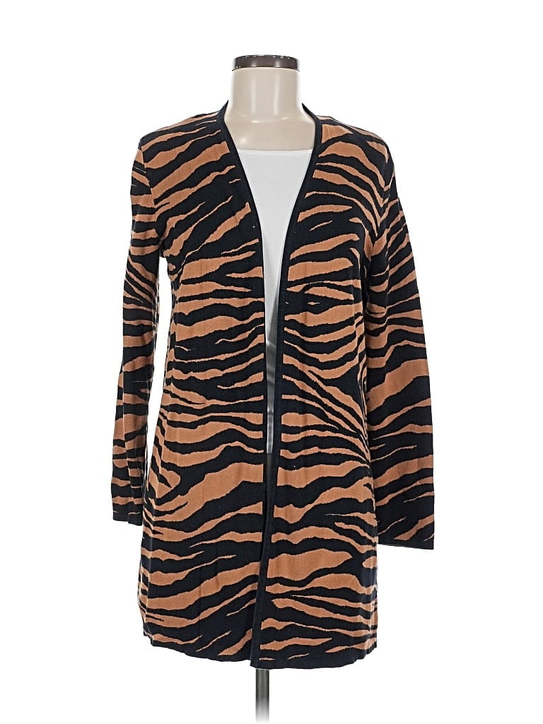 Pre-owned Jm Collection Cardigan Sweater In Brown