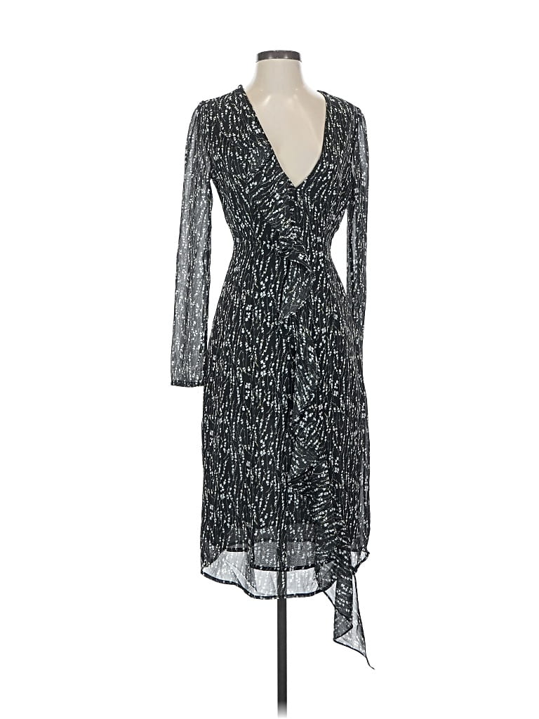 Pre-owned Nasty Gal Inc. Cocktail Dress In Silver