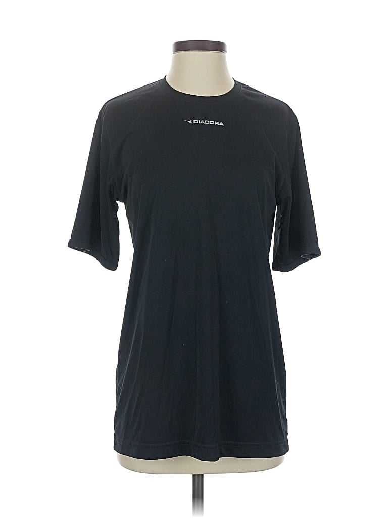 Pre-owned Diadora Active T-shirt In Black