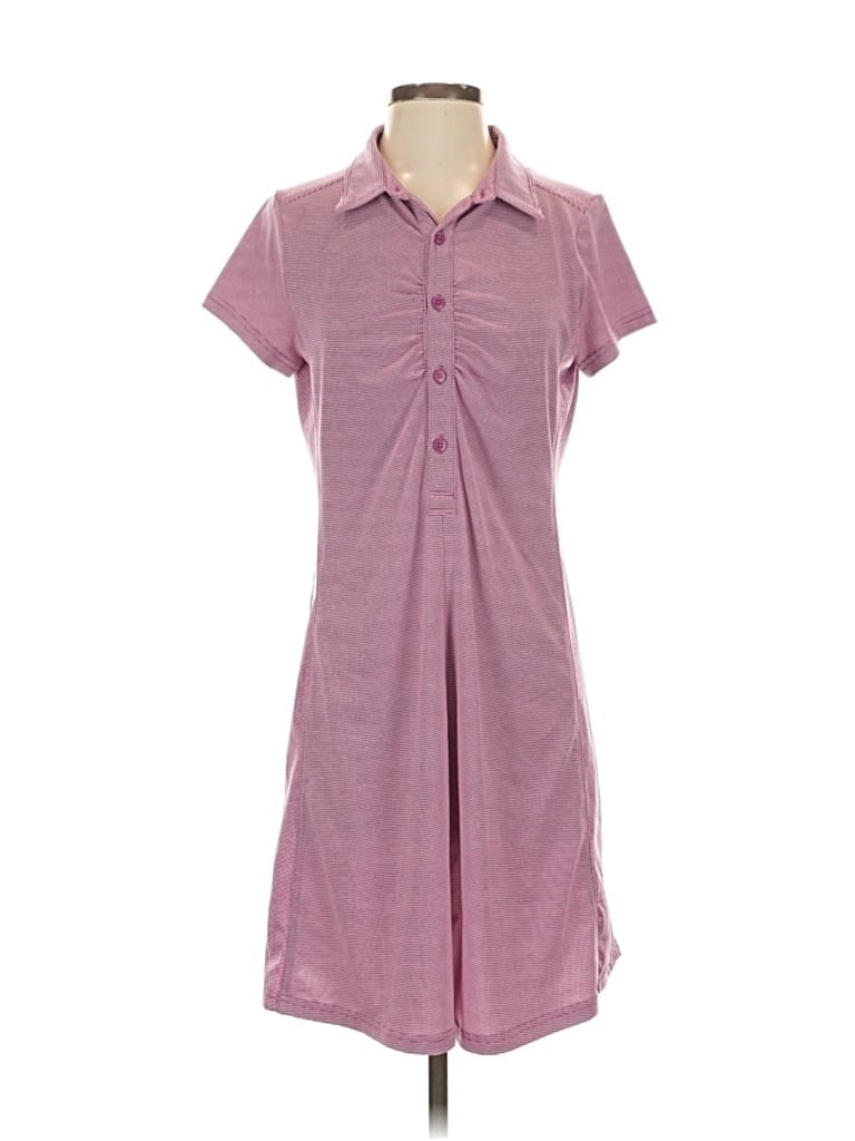 Pre-owned Prana Casual Dress In Pink