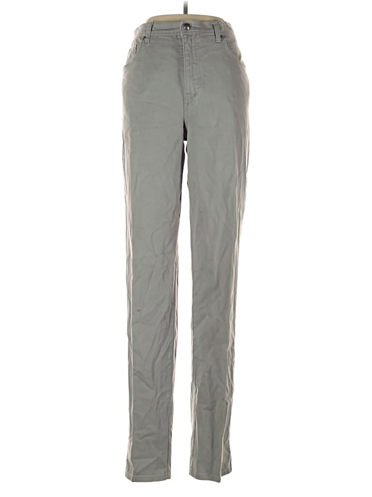 Pre-owned Gloria Vanderbilt Casual Pants In Gray