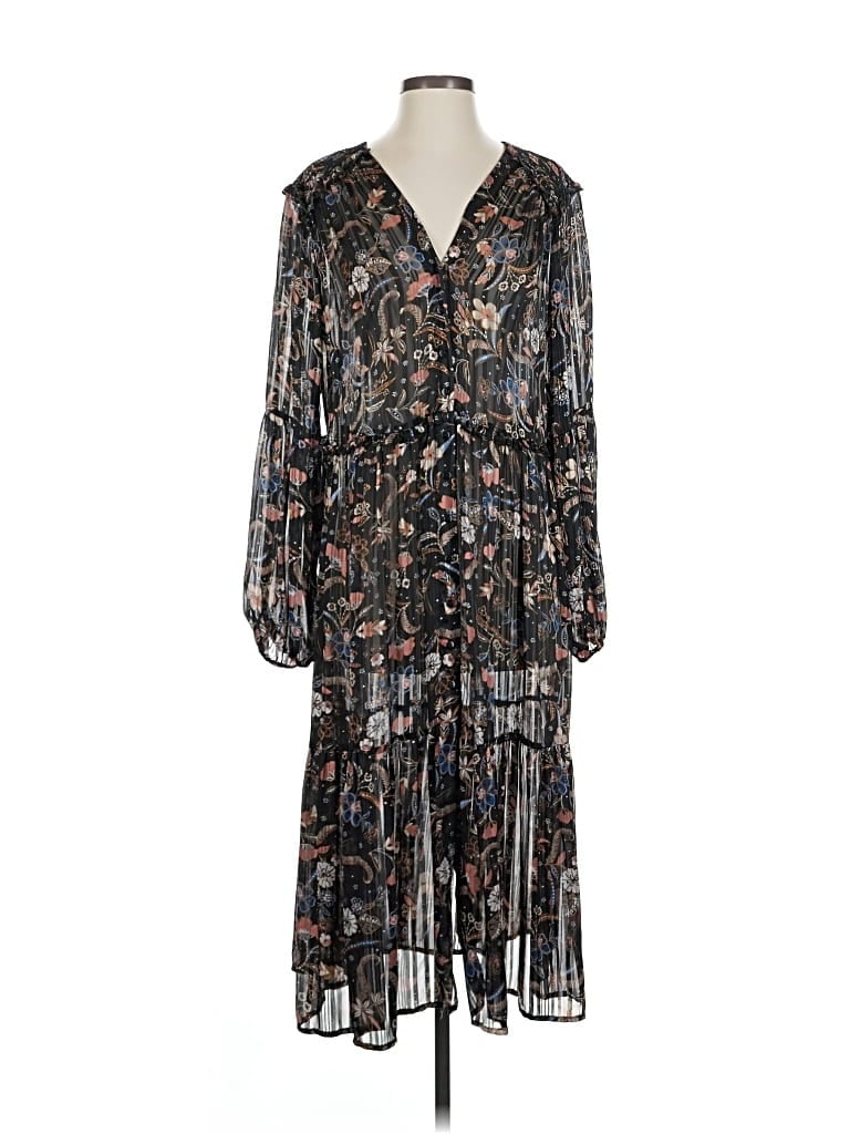 Pre-owned Minkpink Casual Dress In Black