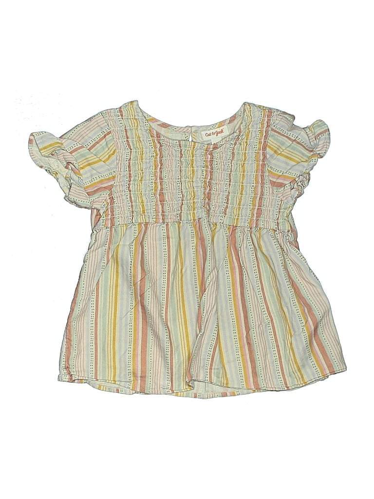 Pre-owned Cat & Jack Kids' Dress In Yellow