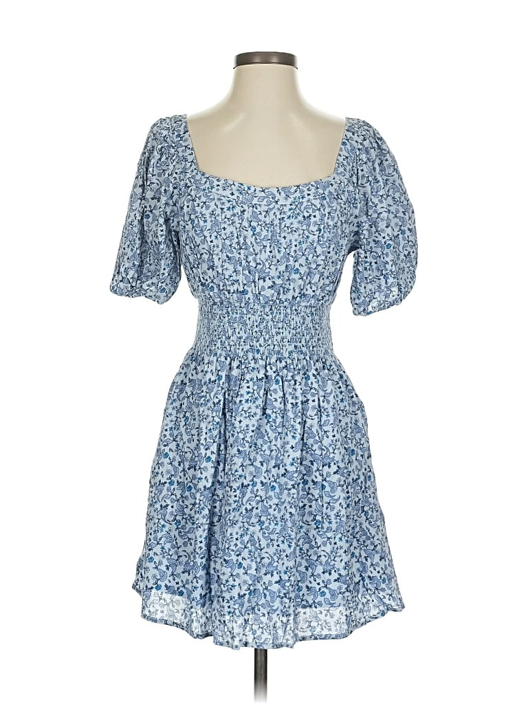 Pre-owned Old Navy Casual Dress In Blue