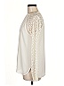 Ann Taylor LOFT 100% Polyester Ivory Long Sleeve Blouse Size M - photo 5