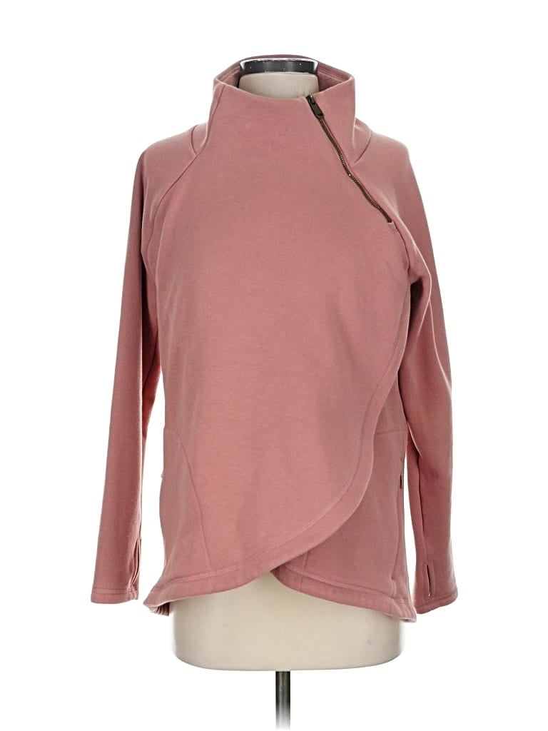 Pre-owned Athleta Sweatshirt In Pink
