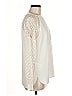 Ann Taylor LOFT 100% Polyester Ivory Long Sleeve Blouse Size M - photo 4