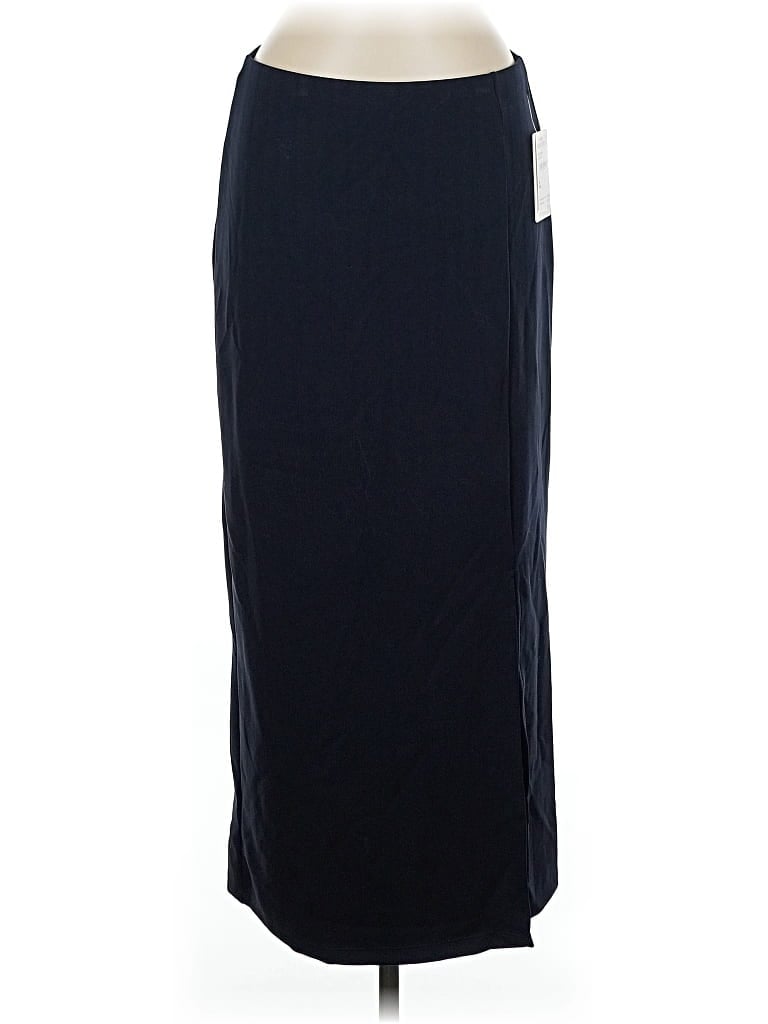 Pre-owned Industry Formal Skirt In Blue