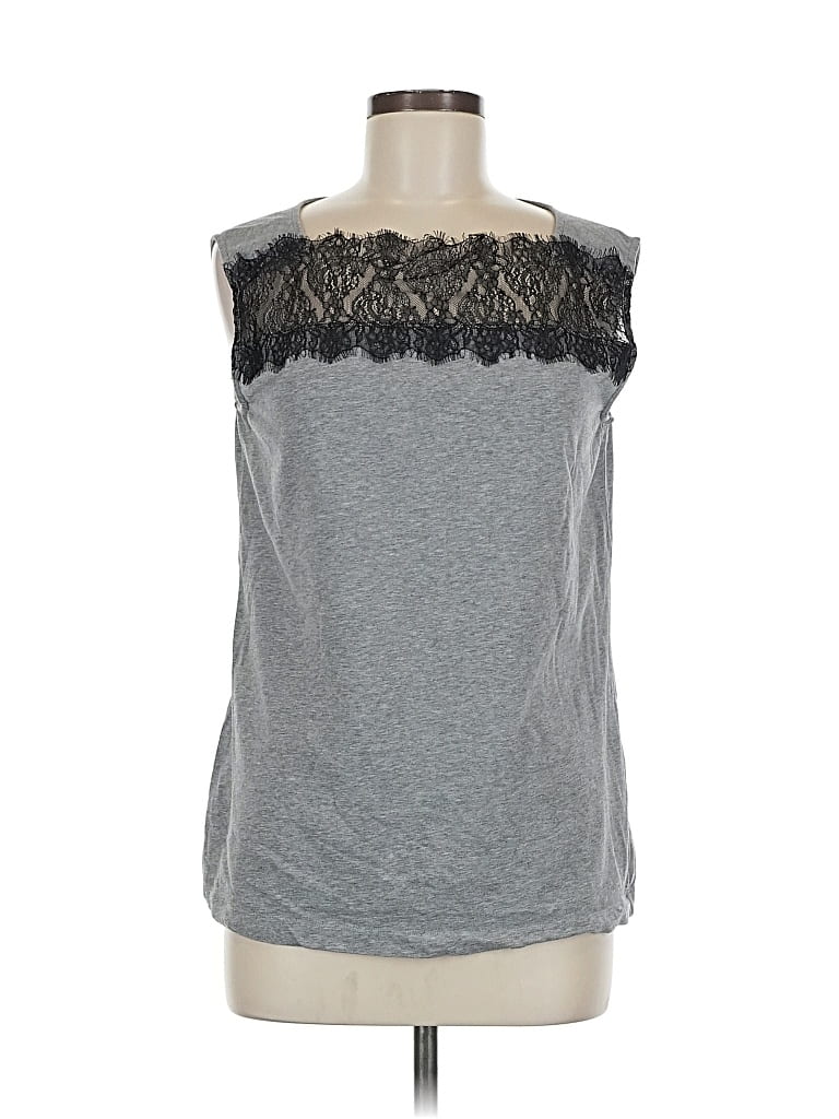 Pre-owned Cabi Sleeveless T-shirt In Gray