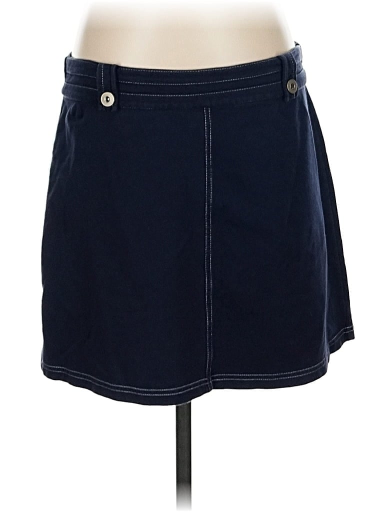 Pre-owned Ann Taylor Loft Casual Skirt In Blue