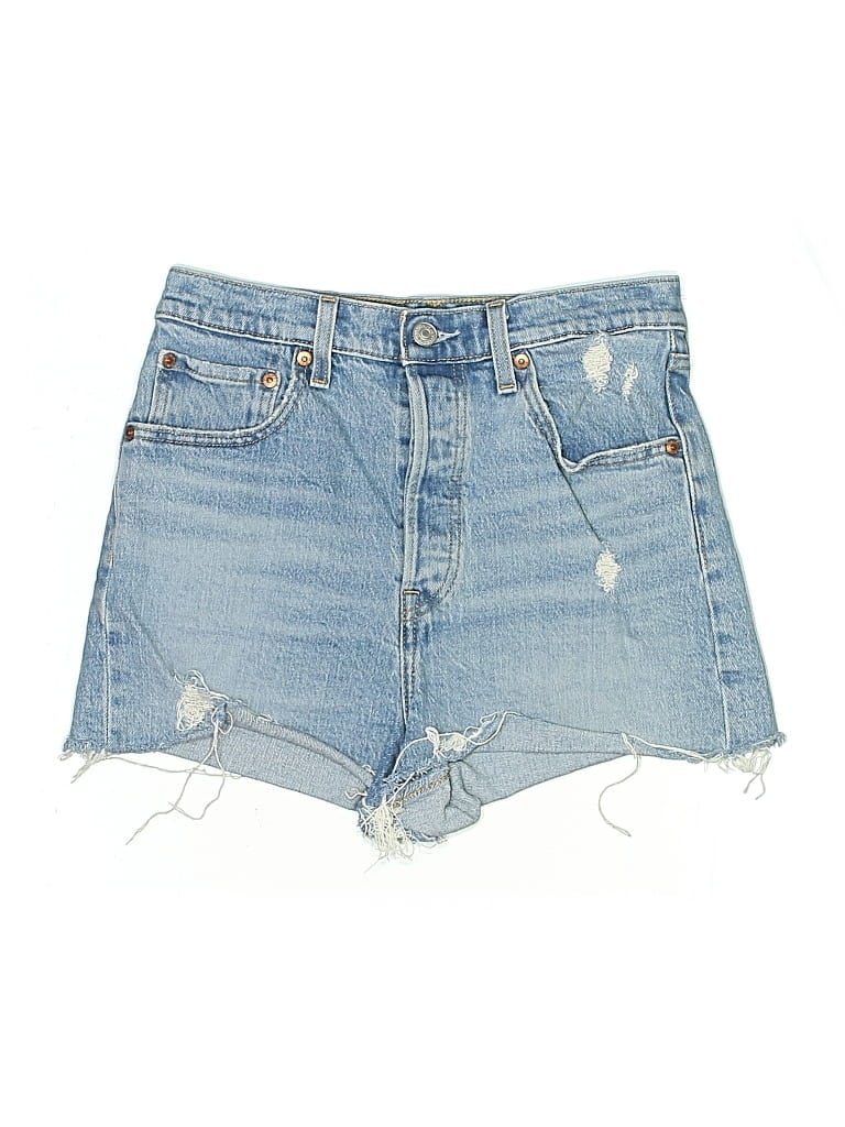 Pre-owned Levi's Denim Shorts In Blue