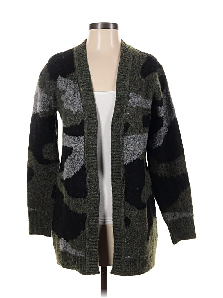 Pre-owned Aqua Cardigan Sweater In Green